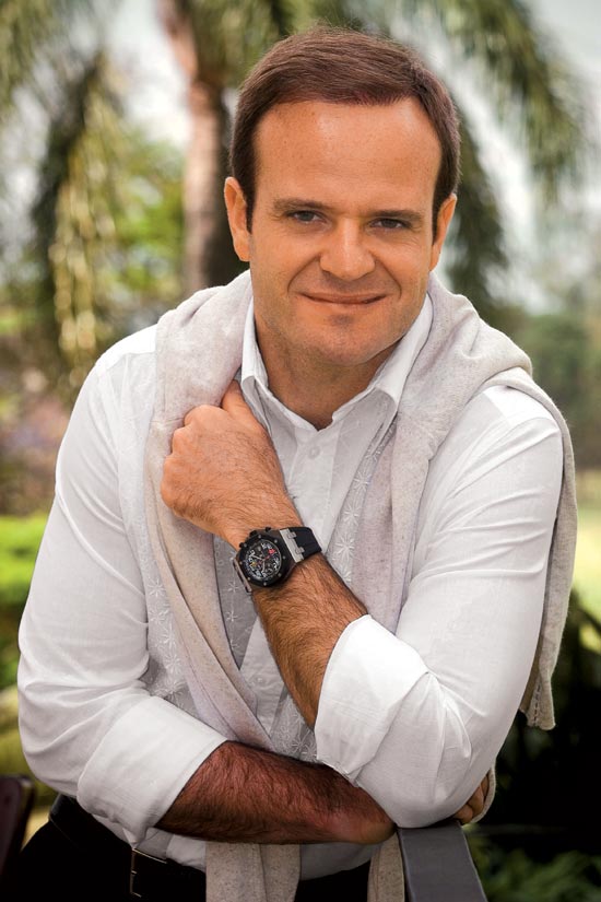 Relógio Original do Rubinho Barrichello (para não perder o horário)